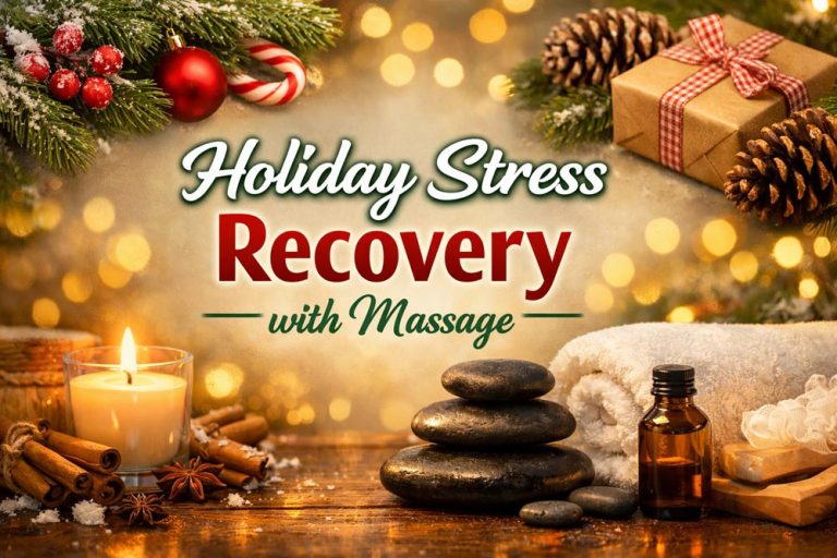 holiday stress recovery with massage therapy in edmonton