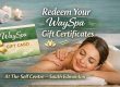 WaySpa Edmonton Gift Certificates