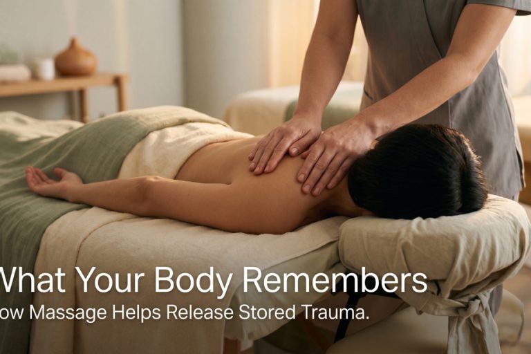 Stored-Trauma trauma, massage therapy