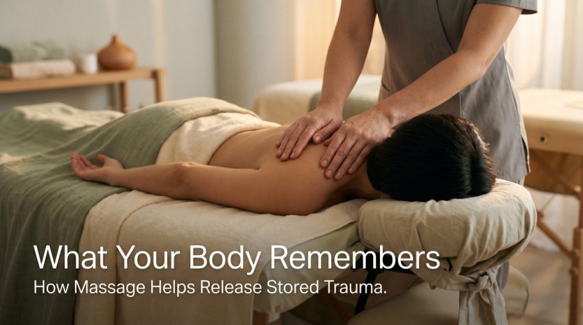 Stored-Trauma trauma, massage therapy
